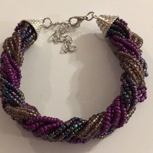 Braided Bead Bracelet (N)
